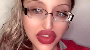 hey russian glasses babe in full fetish storyline movie