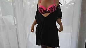 Halloween Uniform Milf Lingerie Panties Tease Compilation Part 1