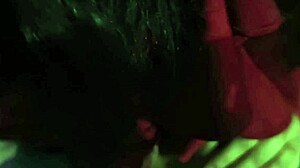 rajat pounds brother's curvy ebony gf oiled ass closeup