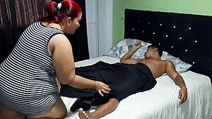 stepmom sucks my cock first thing morning homemade deepthroat