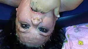 ms tl delivers messy sloppy fisting throat destruction