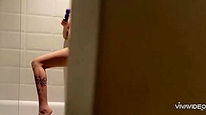 Dad Spies Bathroom Cums In Mouth On Feet