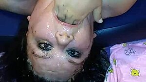 ms tl delivers messy sloppy fisting throat destruction