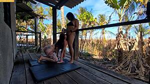 dude you see two hot girls banging in country house