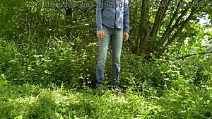 hey sexy fat milf, drop those panties and piss outside...