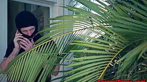 that 19yo next door babe gets pounded hard by horny stalker dude