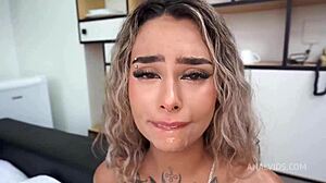 morganita brux's beautiful face takes big jahman's beast cock anal atm