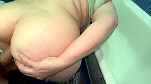 Stepmom Teaches Stepson Sex Bathroom To Couch Action!