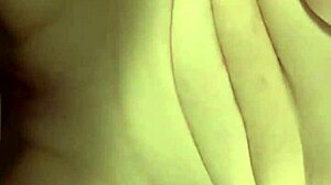 Wife jerks my cock then begs for deep pussy pounding!