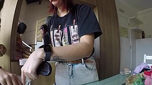 Party Girls Find the Snake at Julina Fest and Dive Right In