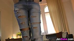 omg this teen's slurping that old monster cock like crazy 😍 pov sucking action