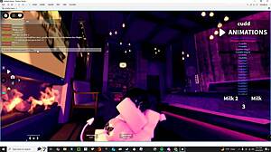 Demon slut begs for monster rough pounding