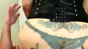 damn this puta milf whore with pierced nipples begs for more deepthroat anal gaping and clit fingering