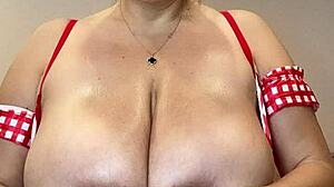 Gorgeous Stepmom's Big Natural Tits Beg for Monster Cock Play!