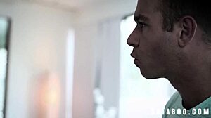 Uma Jade Lesbian Stepsis Converted by Ignorant Guy's Big Cock Ride Lick