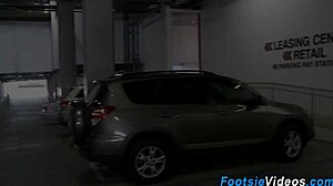 busty babes' feet milk massive cumshots in fetish footjob heaven