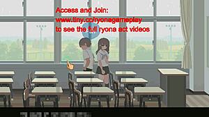 Ready for Cute 18-Year-Old College Hentai Game Adventure with You?