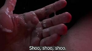 Picture this bodybuilder lubing his throbbing cock, craving your wet pussy