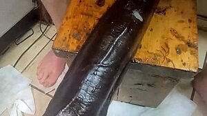 Huge Hankeys Toys Triple Anal Penetration Stretches Solo