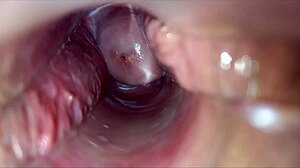 Pulsating Vagina Orgasm Speculum Deep Inside Dripping Wet