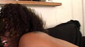 uhh that afro american hairy pussy ridin me deep...