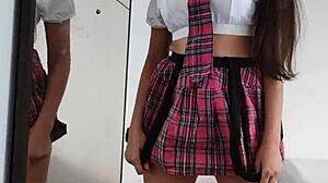 Stepdaughter Sneaks In Stepdad's Room For Secret Ride