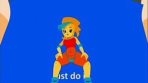 Minus8 hentai lesbians workout in leggings 👙💦