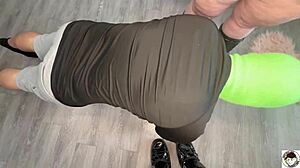 Ballbusting boots crush nuts in camp teaser