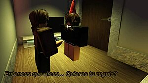 a birthday surprise turns into monster cock pounding big tits ass cum fest