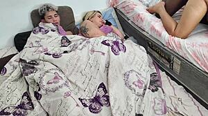 madrasta big ass brazilian milf spreads swollen pussy for stepson creampie breeding 😈🍑🔥