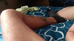 sucking hard cock deep