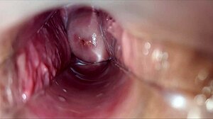 Pulsating Vagina Orgasm Speculum Deep Inside Dripping Wet