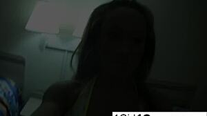 sexy cassidy clay fingers her pussy close-up solo