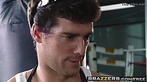 kendra lust's big tits bounce in wild nurse threesome.