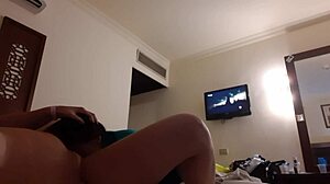 we fucked hard in hotel and i licked her pussy clean