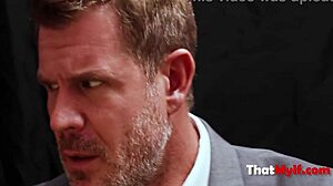 Milf In Wet Dress Faces Intense Interrogation