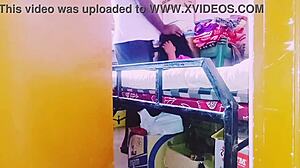 Desi bhabhi, why fuck storekeeper with those dirty telugu whispers?