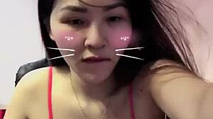 Big tits tempt hands to grab and squeeze