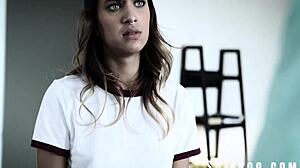 Uma Jade Lesbian Stepsis Converted by Ignorant Guy's Big Cock Ride Lick