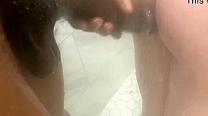 Stepdaughter's truth or dare shower with BBC stepdad leads to wet anal fun