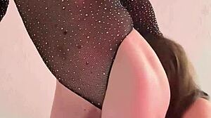 Juicy ass craves deep rimming tongue fuck gaping hole.