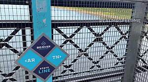 river walk bbc pounding caught on tape?