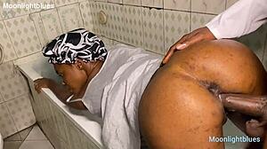 ever wonder what happens when a skinny babe meets a lucky plumber's monster cock?