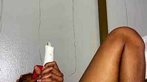 Teasing my wet pussy edges while best friend watches