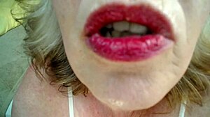 Mature Dawnskye1962 Fingers Herself Fiercely In Pink Granny Panties For Mr M