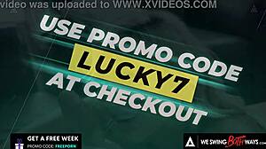 we swing both ways as adira allure joins bisexual threesome fuck