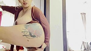 i love watching this big tits blonde masturbate her pussy