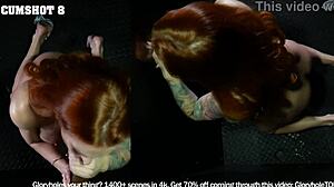 Sophia sucks cock like a pro at gloryhole