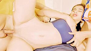 Uttaran20's Petite Babes Ride Interracial Cocks in Steamy FFM Threesome