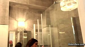 old man pounds tiny 18+ tits german brunette doggystyle 🔥😏